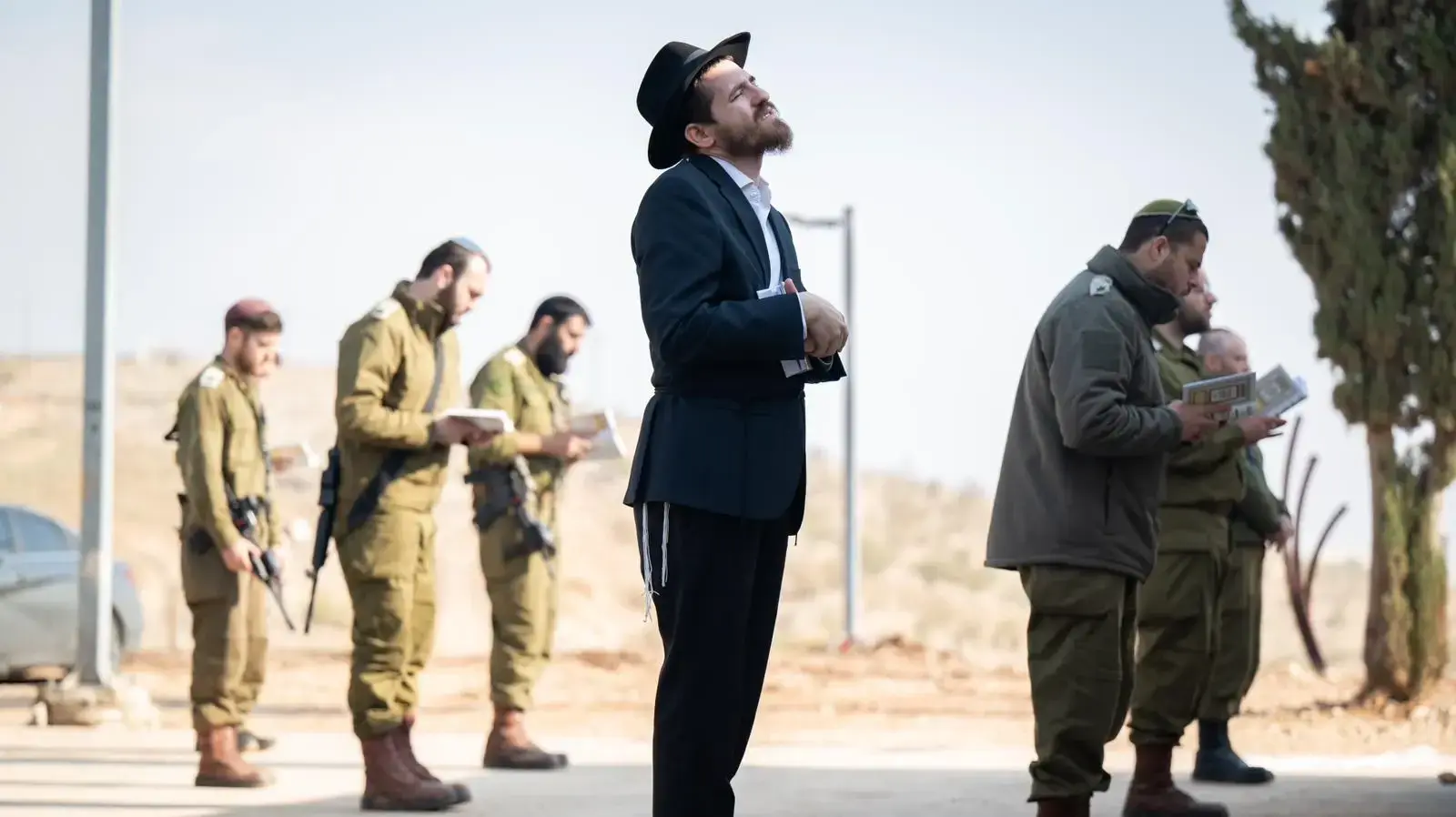 מחזור גיוס ראשון לחטיבה החרדית "החשמונאים" , תל השומר, 5 בינואר 2025