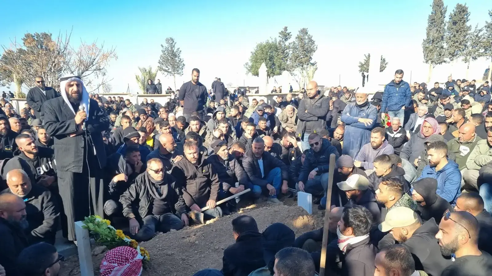 לויית יוסף אלזיאדנה, רהט, 9 בינואר 2025 לויית יוסף אלזיאדנה, רהט, 9 בינואר 2025