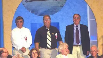 הגשש החיוור מקבלים את פרס ישראל