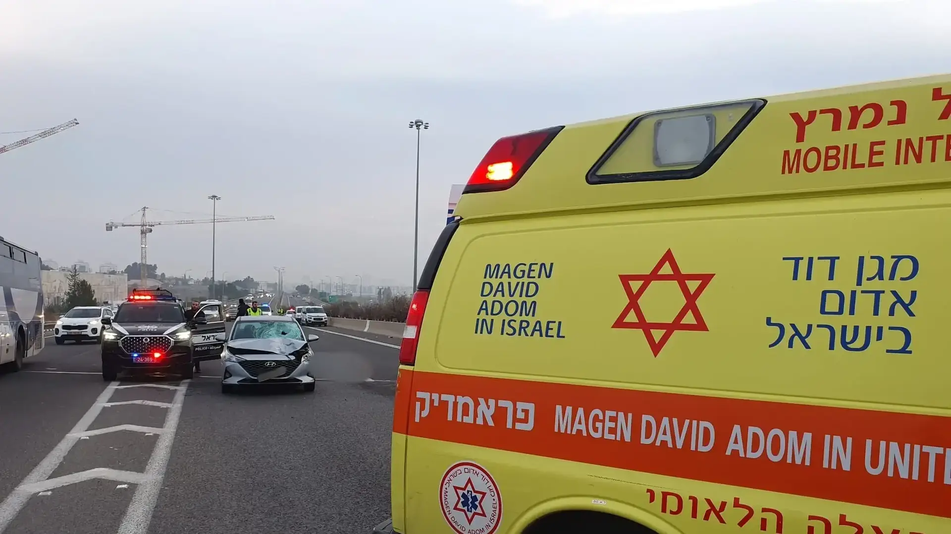 צעיר נדרס למוות בכביש 40. 16 בינואר 2025 צעיר נדרס למוות בכביש 40. 16 בינואר 2025