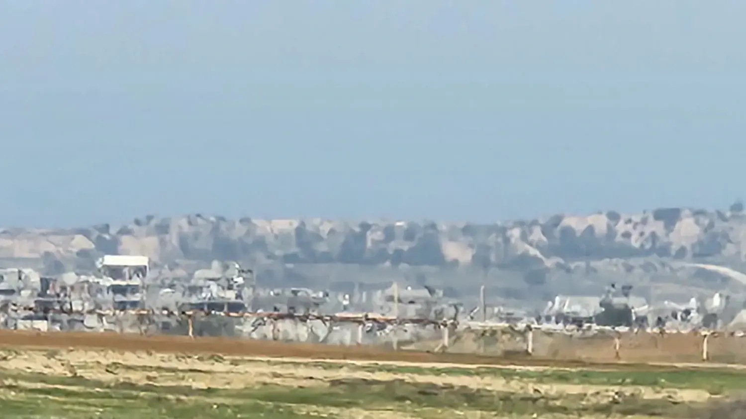 גבול רצועת עזה 15 בינואר 2025 גבול רצועת עזה 15 בינואר 2025