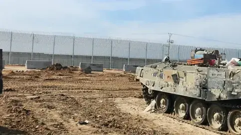 גבול רצועת עזה 15 בינואר 2025 גבול רצועת עזה 15 בינואר 2025