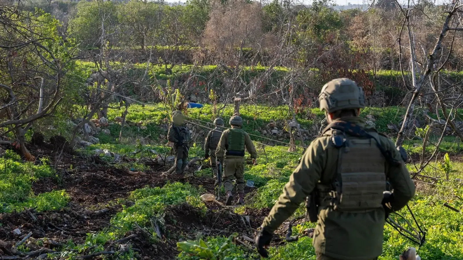 כוחות צה"ל במערב לבנון, ינואר 2025 כוחות צה"ל במערב לבנון, ינואר 2025