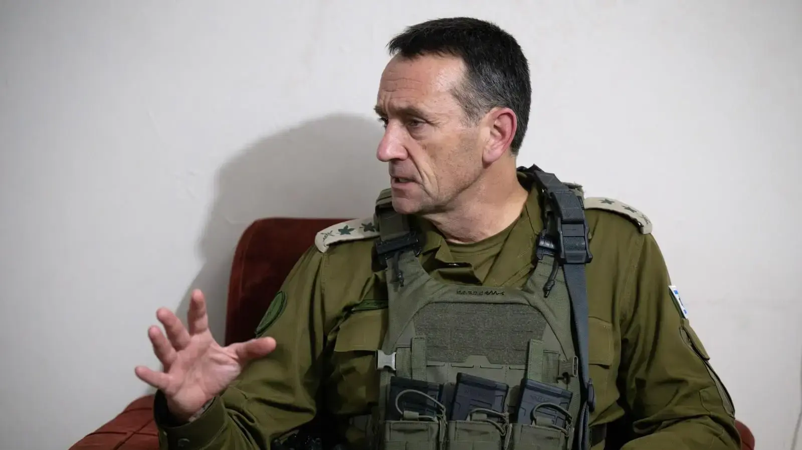 הרמטכ״ל מביקורו בבית חאנון הרמטכ״ל מביקורו בבית חאנון