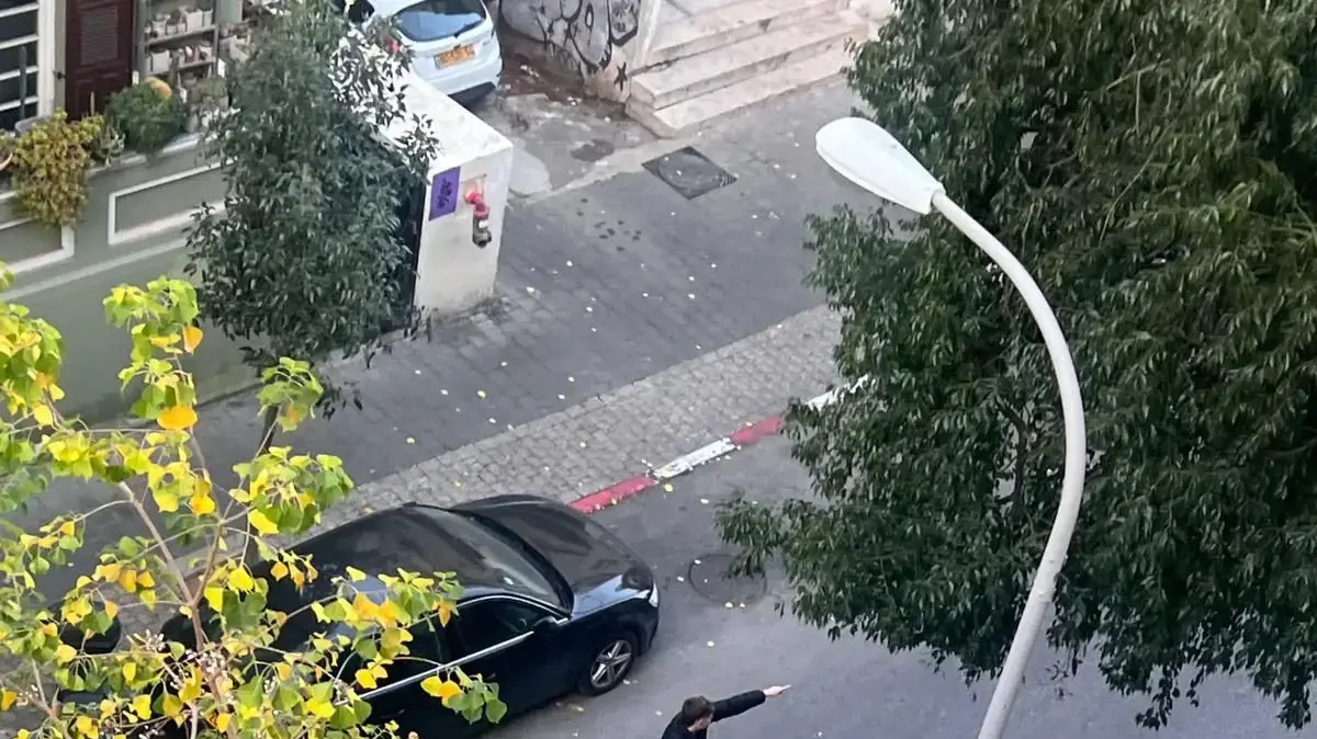 נטרול מחבל בזירת פיגוע בלבונטין תל אביב , 18 בינואר 2025 נטרול מחבל בזירת פיגוע בלבונטין תל אביב , 18 בינואר 2025