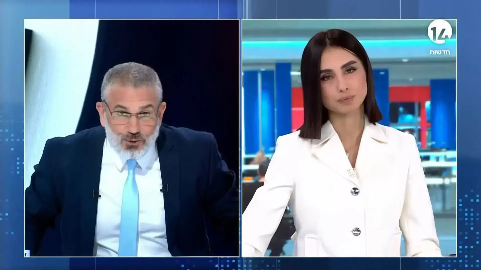 מגי טביבי מעבירה את השידור אל ינון מגל מגי טביבי מעבירה את השידור אל ינון מגל