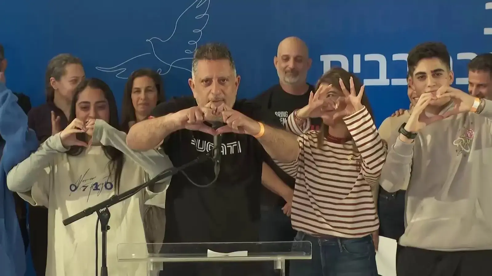 אלי אלבג אביה של לירי אלבג ששחוררה משבי חמאס אלי אלבג אביה של לירי אלבג ששחוררה משבי חמאס