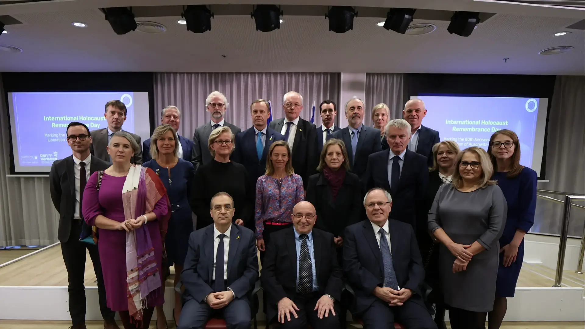 משלחת האיחוד האירופי בישראל בטקס לציון יום השואה הבינלאומי משלחת האיחוד האירופי בישראל בטקס לציון יום השואה הבינלאומי