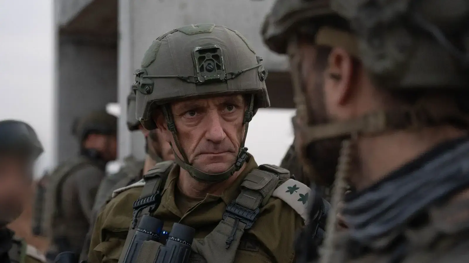 סיור הרמטכ"ל במסדרון נצרים סיור הרמטכ"ל במסדרון נצרים