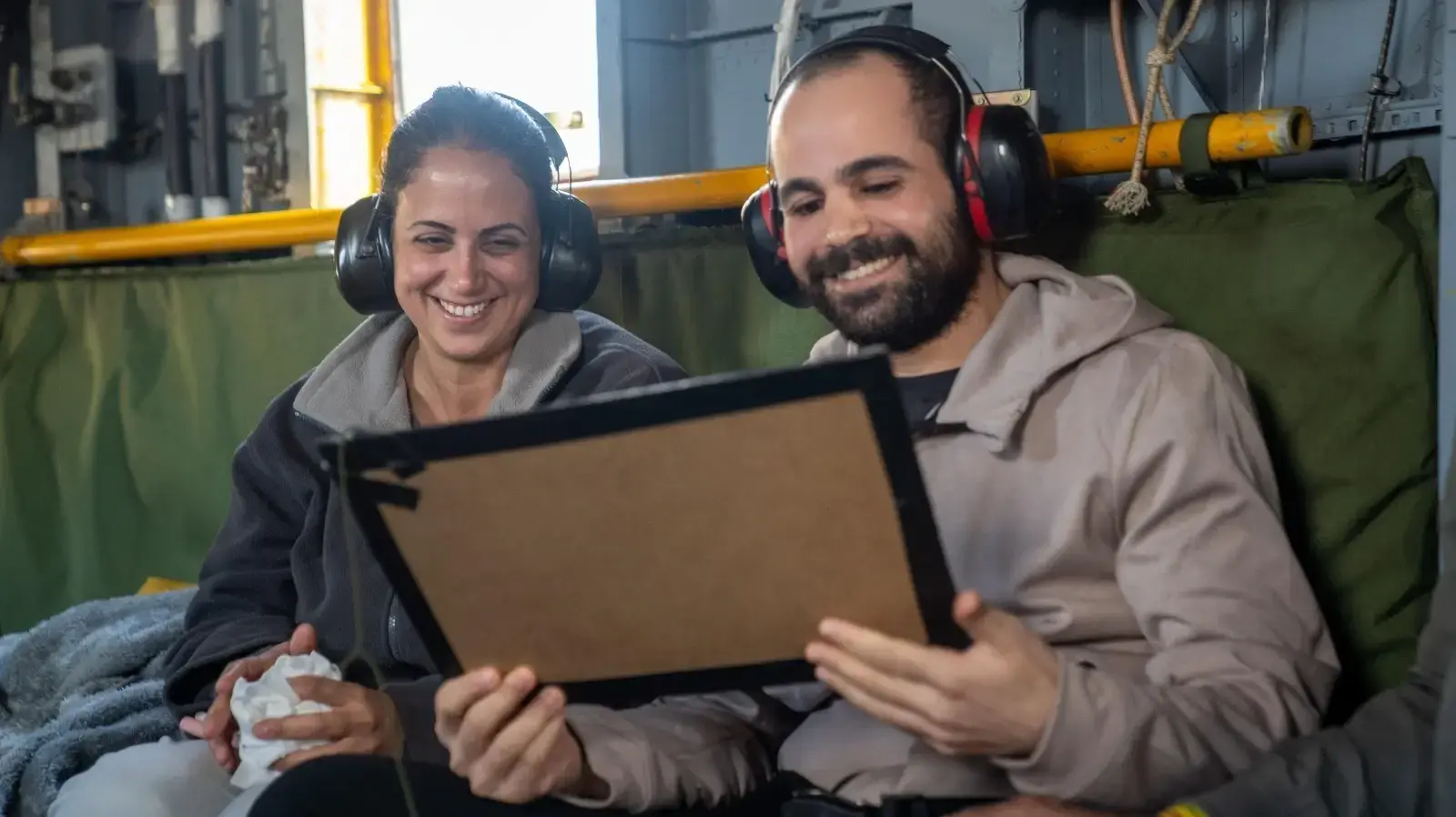 ירדן ביבס בדרך לבית החולים שיבא ירדן ביבס בדרך לבית החולים שיבא