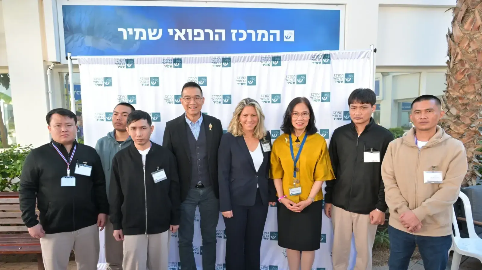 השבים התאילנדים בביקור במתחם השבים של אסף הרופא, 1 בפבואר 2025 השבים התאילנדים בביקור במתחם השבים של אסף הרופא, 1 בפבואר 2025