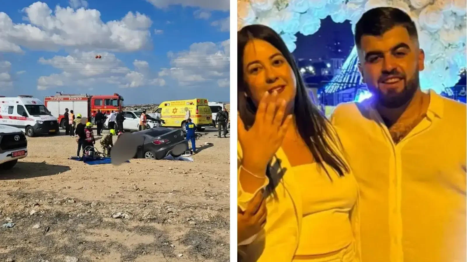 אליאב אבוקסיס ושחף דנינו , נהרגו בתאונת דרכים בכביש 310 אליאב אבוקסיס ושחף דנינו , נהרגו בתאונת דרכים בכביש 310
