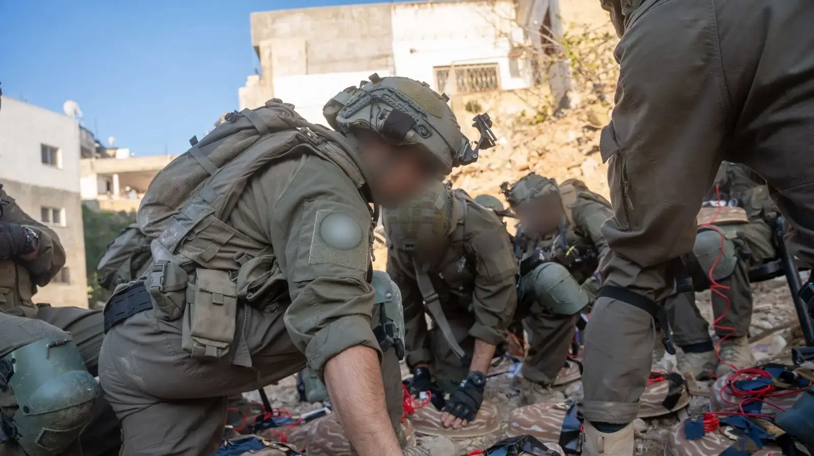 פעילות צהל באיתור והשמדה מבנים שהיו בשימוש טרור כמעבדות חבלה ואמצעי לחימה, בג'נין