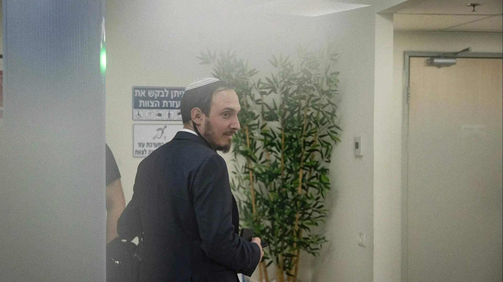 חנמאל דורפמן ראש המטה של השר איתמר בן גביר במשרד לביטחון לאומי, מח"ש, 4 בפברואר 2025 חנמאל דורפמן ראש המטה של השר איתמר בן גביר במשרד לביטחון לאומי, מח"ש, 4 בפברואר 2025