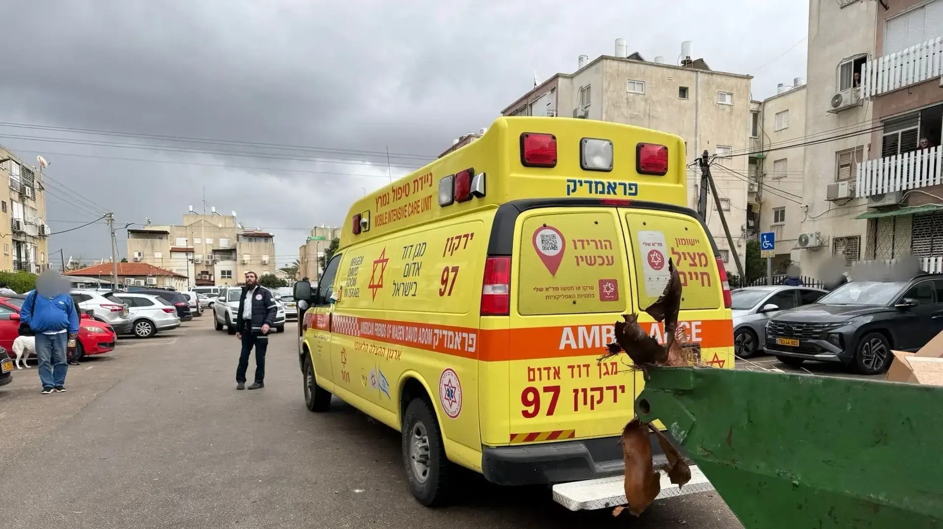 זירת רצח של גבר , נתניה , 6 בפבואר 2025