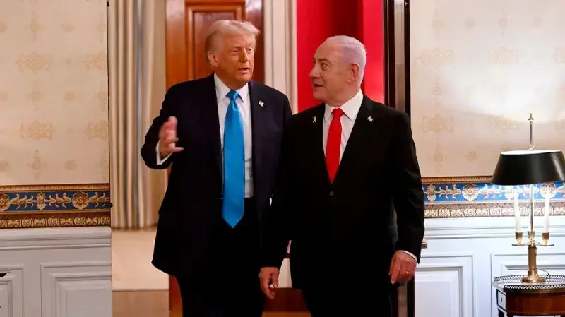 פגישתו של ראש הממשלה בנימין נתניהו עם נשיא ארצות הברית דונלד טראמפ פגישתו של ראש הממשלה בנימין נתניהו עם נשיא ארצות הברית דונלד טראמפ