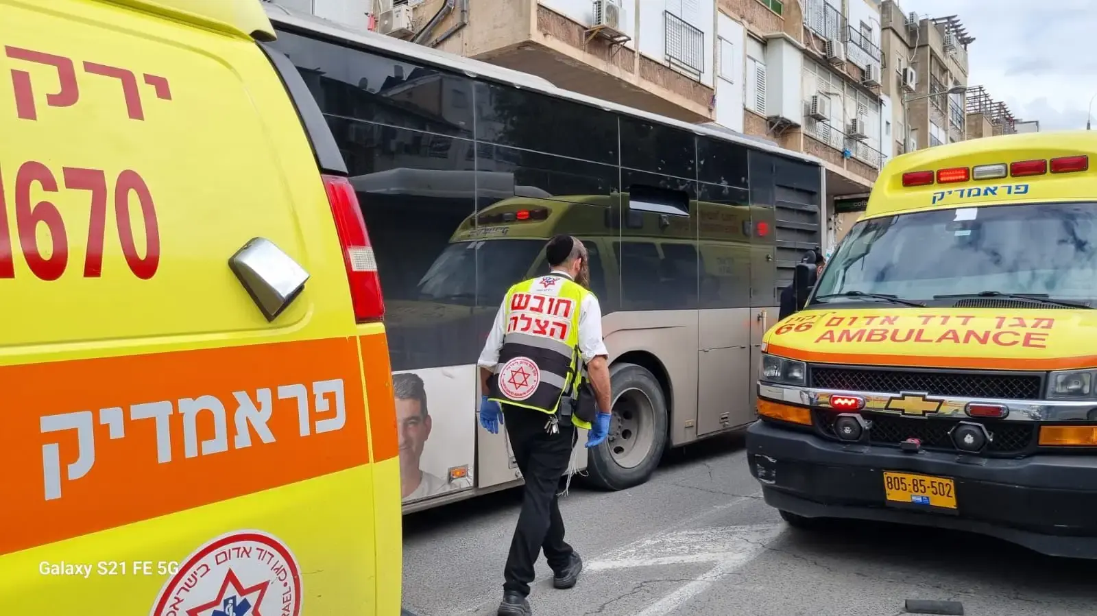 זירת האירוע בבני ברק זירת האירוע בבני ברק
