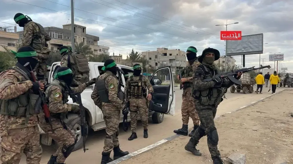 חמאס נערך לשחרור החטופים, 8 בפברואר 2025