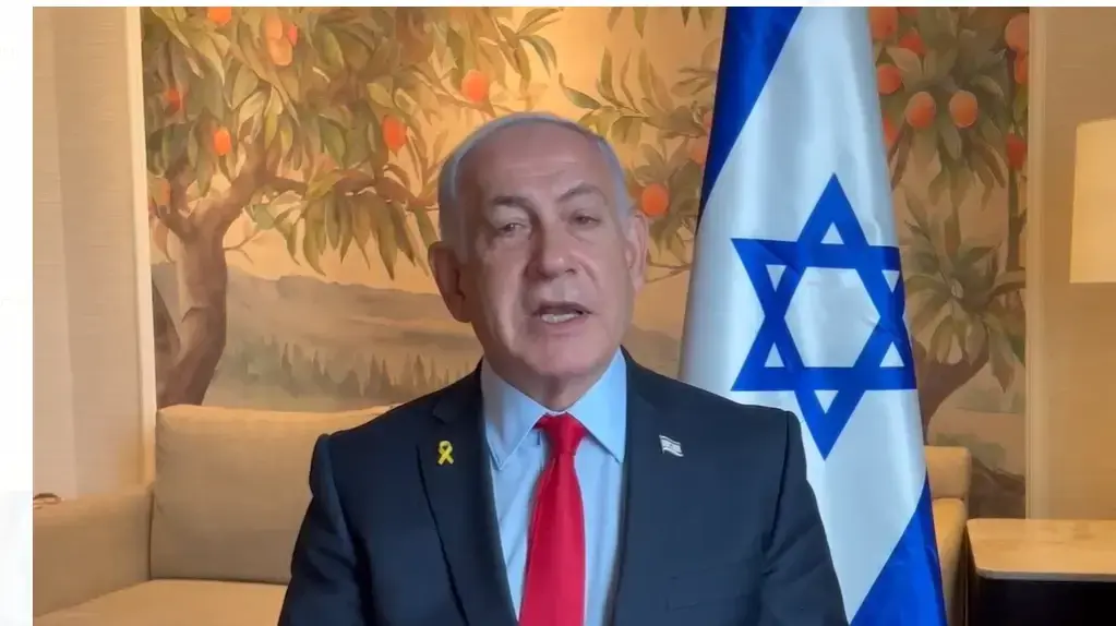 ראש הממשלה בנימין נתניהו בהצהרה בנוגע לשובם של החטופים
ראש הממשלה בנימין נתניהו בהצהרה בנוגע לשובם של החטופים