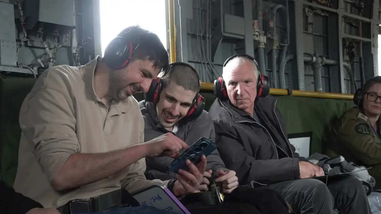 אור לוי במסוק בדרך הביתה , 8 בפבואר 2025 אור לוי במסוק בדרך הביתה , 8 בפבואר 2025