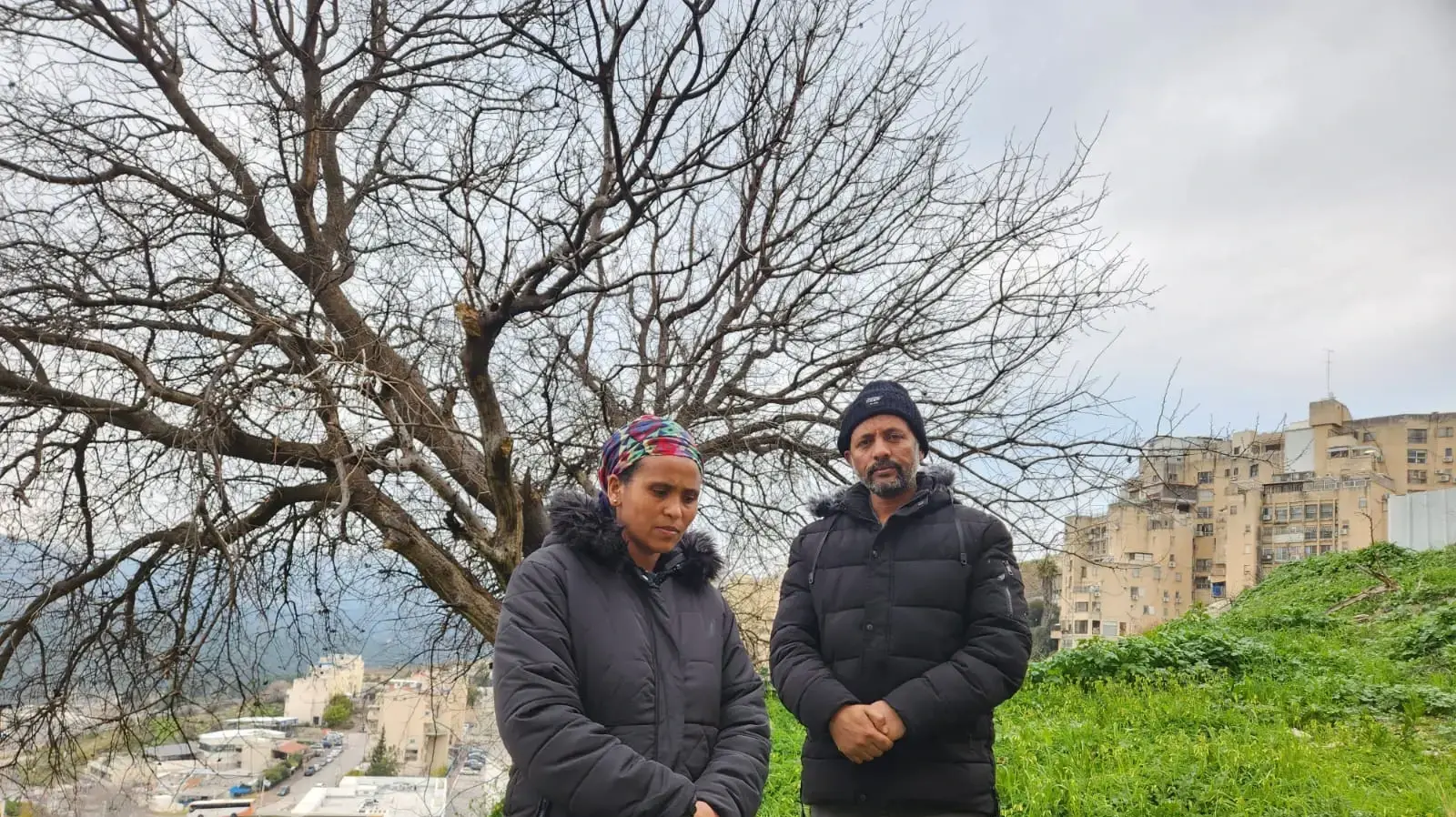 טספאי קסאו האבא ובאנצ'אייהו קסאו האמא, הוריה של הילדה הנעדרת היימנוט, 9 בפברואר 2025 טספאי קסאו האבא ובאנצ'אייהו קסאו האמא, הוריה של הילדה הנעדרת היימנוט, 9 בפברואר 2025