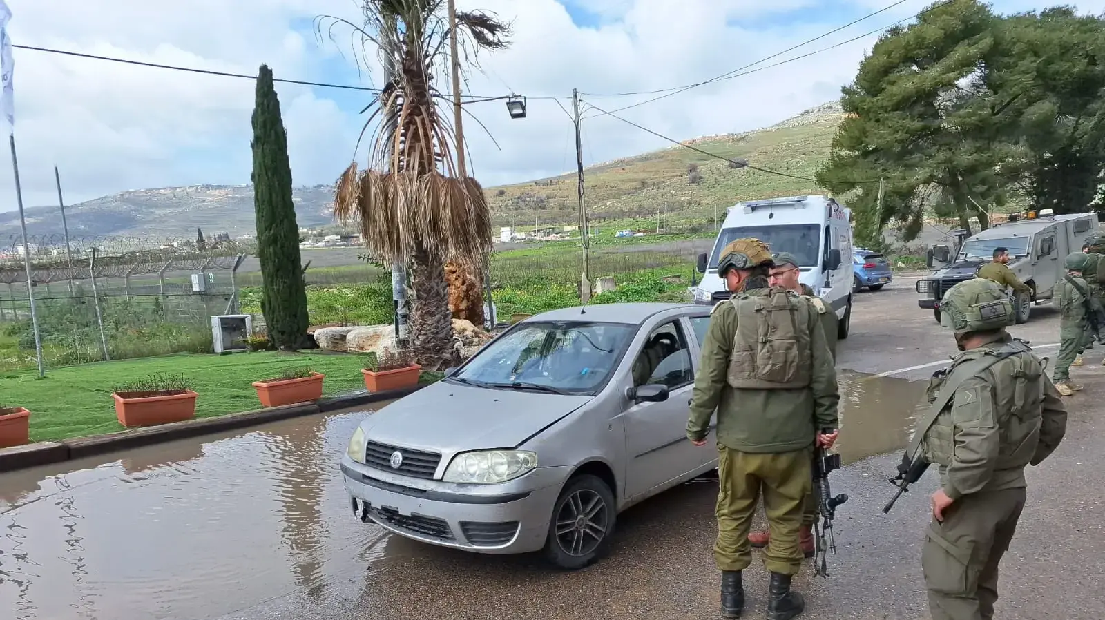 כוח צבאי נטרל חשוד שהגיע אל ש.ג חטמ"ר שומרון וניסה לפגוע בחייל שאיבטח את העמדה, 13 בפברואר 2025 כוח צבאי נטרל חשוד שהגיע אל ש.ג חטמ"ר שומרון וניסה לפגוע בחייל שאיבטח את העמדה, 13 בפברואר 2025