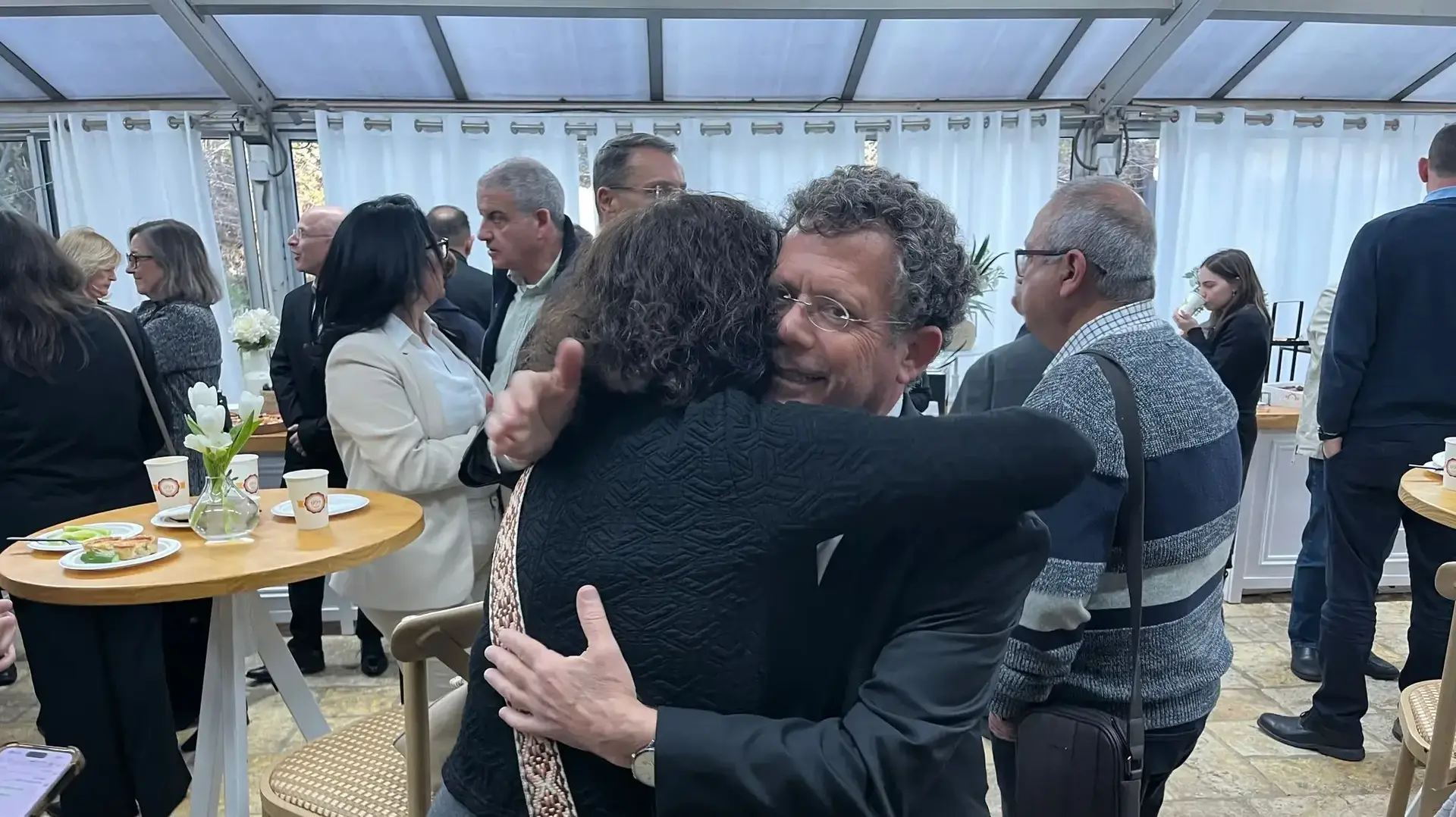 הנשיא הנכנס יצחק עמית, בית הנשיא, 13 בפברואר 2025 הנשיא הנכנס יצחק עמית, בית הנשיא, 13 בפברואר 2025