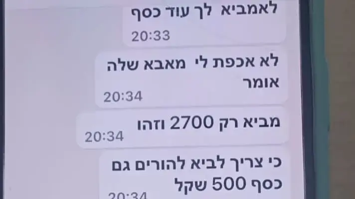 התחזו לנשים בטלגרם וסחטו עשרות אלפי שקלים התחזו לנשים בטלגרם וסחטו עשרות אלפי שקלים