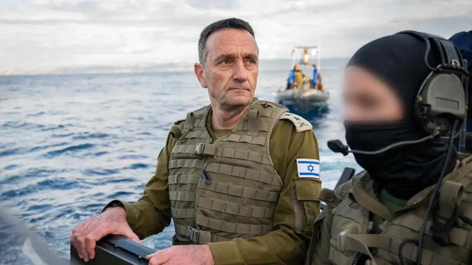 הרמטכ״ל, רב-אלוף הרצי הלוי ביקר בחיל הים עם מפקד חיל הים, אלוף דוד סער סלמה