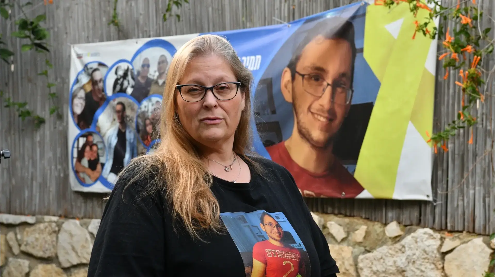 חירות אמא של תמיר נמרודי החטוף בעזה 16 בפברואר 2025 חירות אמא של תמיר נמרודי החטוף בעזה 16 בפברואר 2025