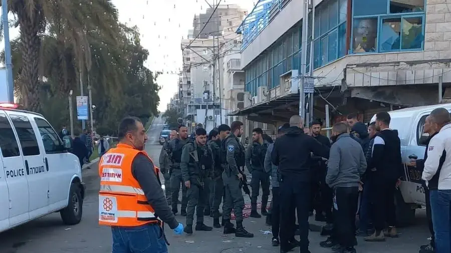 זירת פיצוץ הרכב בטייבה, 18 בפברואר 2025