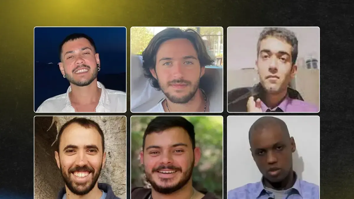 ששת החטופים שחוזרים בחיים ששת החטופים שחוזרים בחיים