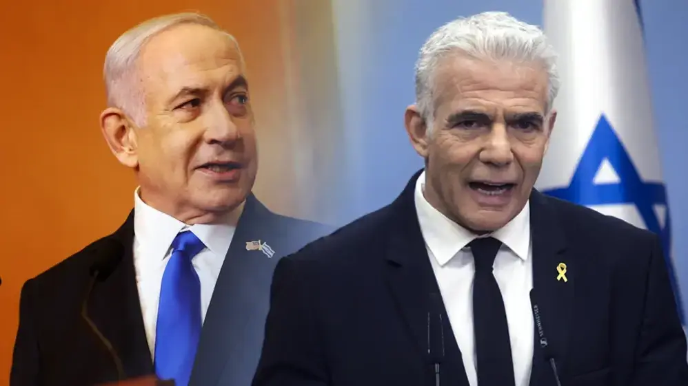 בנימין נתניהו, יאיר לפיד
