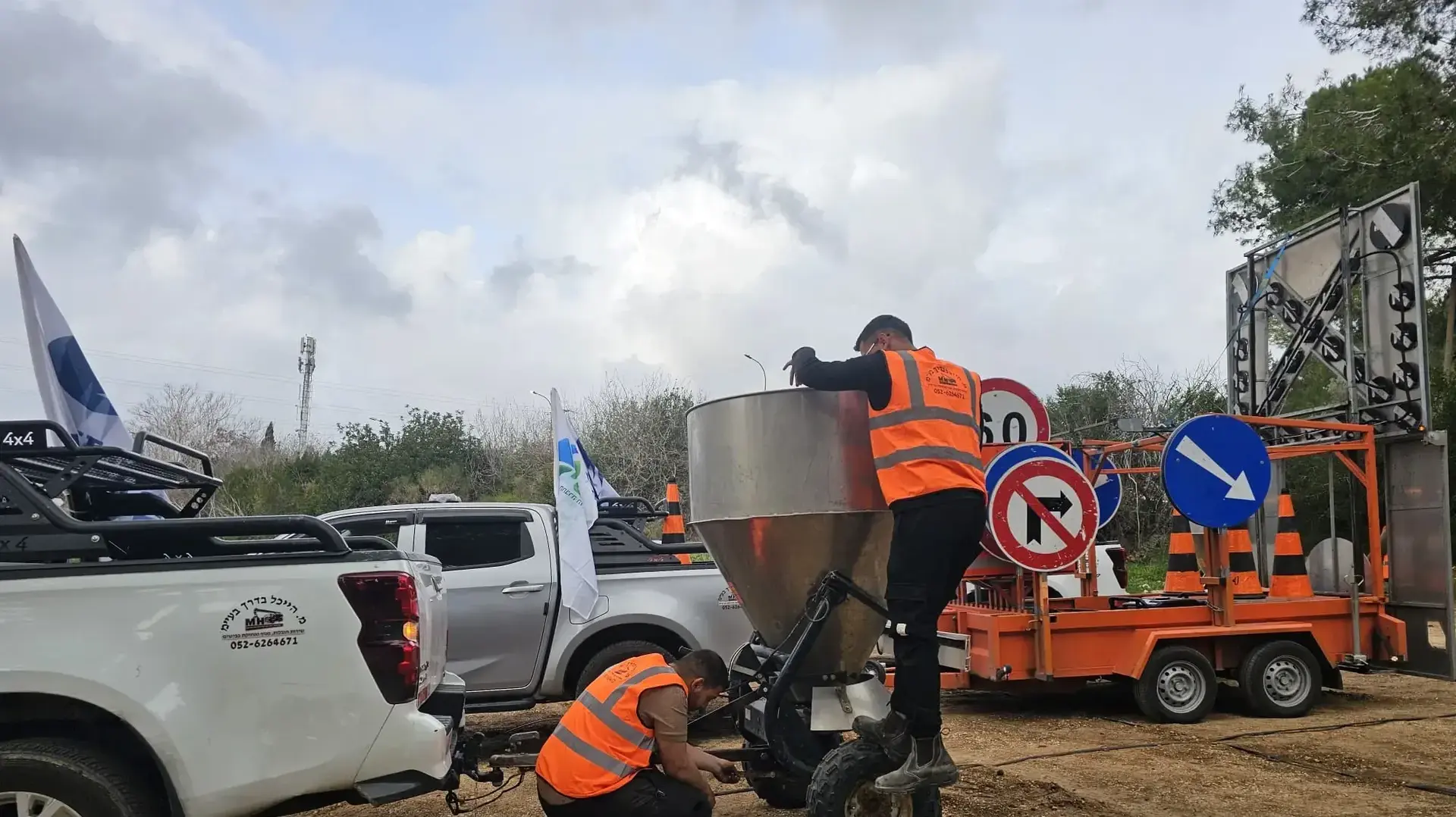 משרד התחבורה באמצעות חברת נתיבי ישראל בהיערכות נרחבת בכבישי הארץ לקראת הסופה ״קורל״ משרד התחבורה באמצעות חברת נתיבי ישראל בהיערכות נרחבת בכבישי הארץ לקראת הסופה ״קורל״