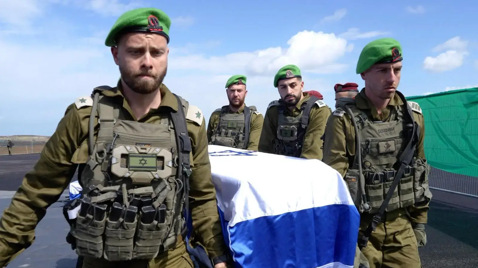 מעמד קבלת ארונות החטופים החללים על-ידי כוח צה"ל, 20 בפברואר 2025 מעמד קבלת ארונות החטופים החללים על-ידי כוח צה"ל, 20 בפברואר 2025