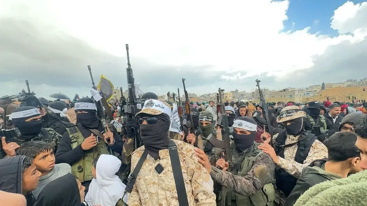 מחבלי האירגון אל-מוג'אהדין מיום מסירת הגופות של ארבעת החטופים החללים