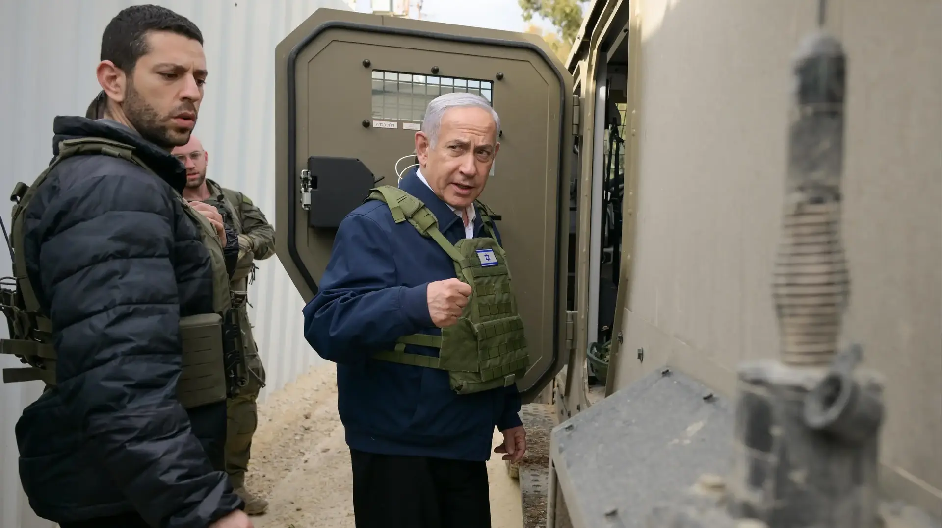 ראש הממשלה בנימין נתניהו בטול כרם ראש הממשלה בנימין נתניהו בטול כרם