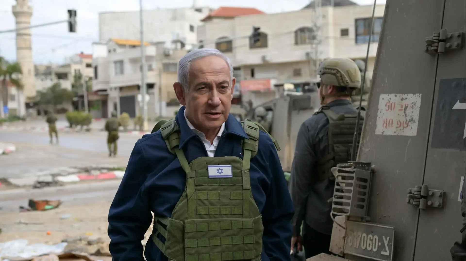 נתניהו בטול כרם, 21 בפברואר 2025 נתניהו בטול כרם, 21 בפברואר 2025