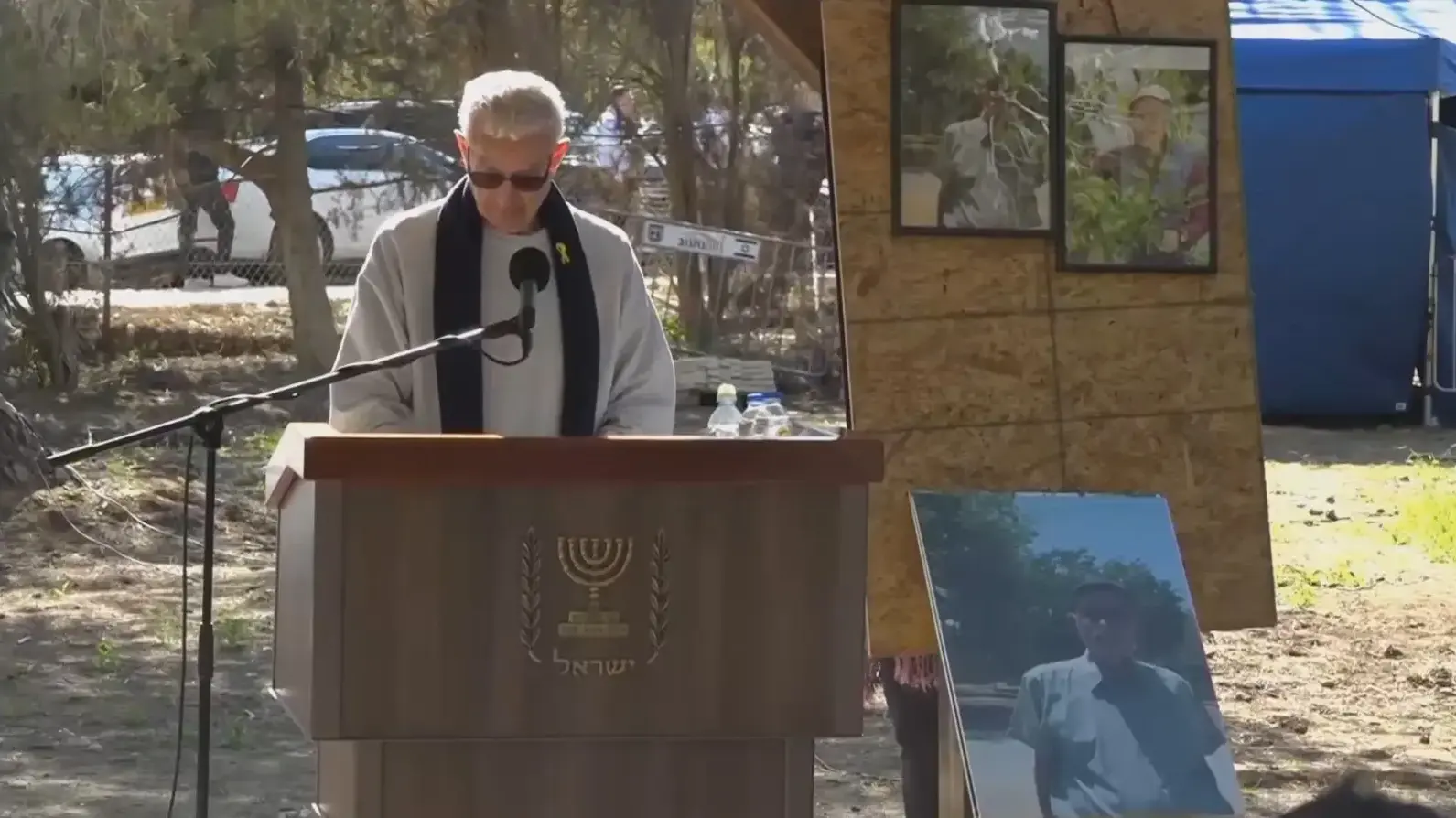 הלוויתו של עודד ליפשיץ, ניר עוז , 25 בפברואר 2025