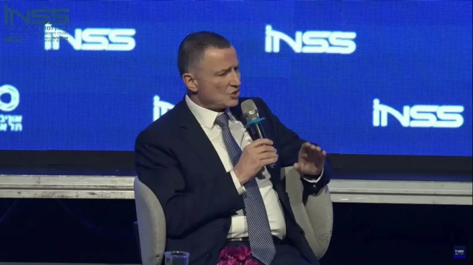 ח"כ יולי אדלשטיין בכנס הבינ״ל השנתי של המכון למחקרי ביטחון לאומי inss ח"כ יולי אדלשטיין בכנס הבינ״ל השנתי של המכון למחקרי ביטחון לאומי inss