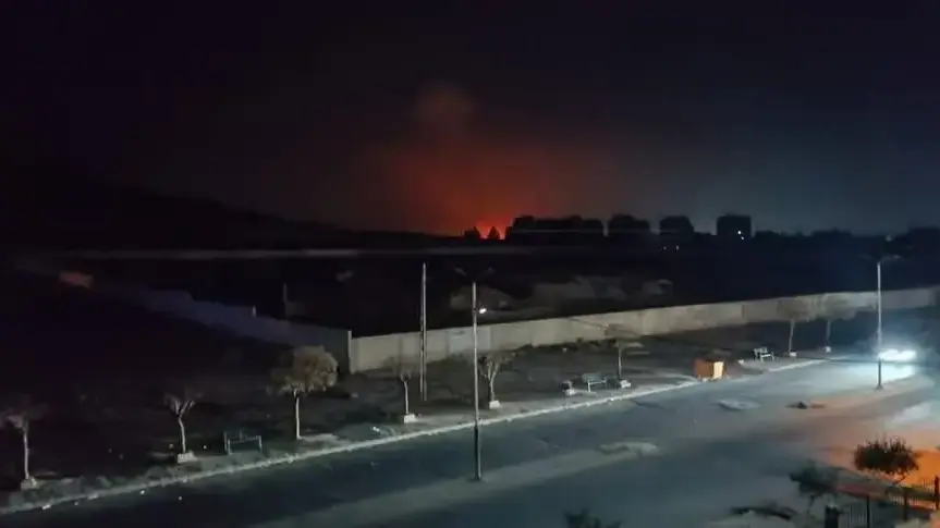 תקיפות חיל האוויר באזור דמשק שבסוריה, 26 בפברואר 2025 תקיפות חיל האוויר באזור דמשק שבסוריה, 26 בפברואר 2025