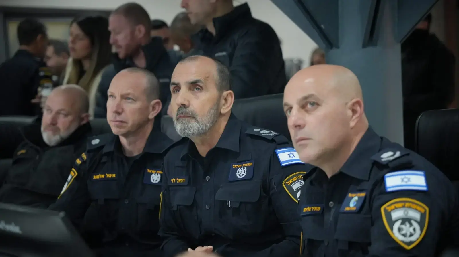 מפכ"ל המשטרה דני לוי וממ״ז צפון ניצב מאיר אליהו מפכ"ל המשטרה דני לוי וממ״ז צפון ניצב מאיר אליהו