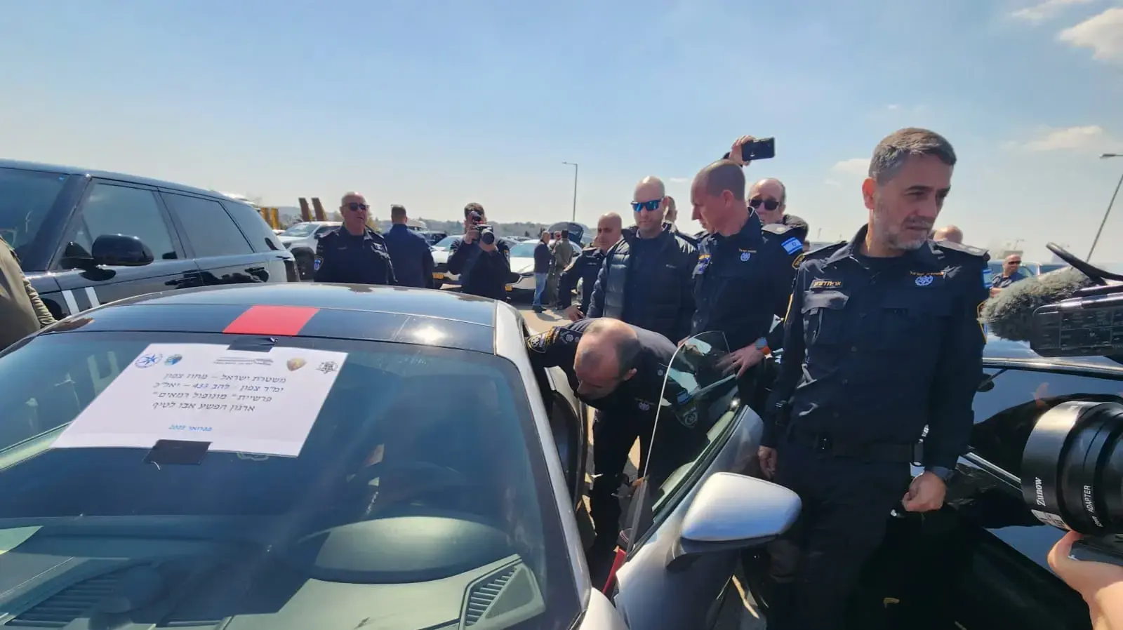 מכוניות פאר שהוחרמו מאירגון אבו לטיף, 26 בפברואר 2025 מכוניות פאר שהוחרמו מאירגון אבו לטיף, 26 בפברואר 2025