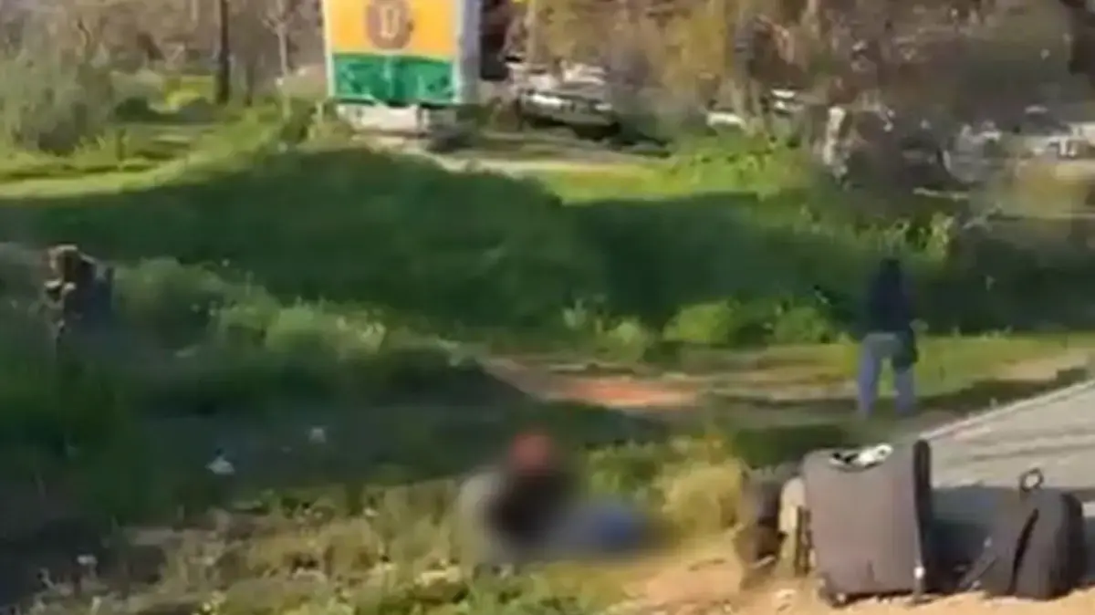 פצועים בזירת פיגוע דריסה, בצומת כרכור, פרדס חנה , 27 בפברואר 2025 פצועים בזירת פיגוע דריסה, בצומת כרכור, פרדס חנה , 27 בפברואר 2025