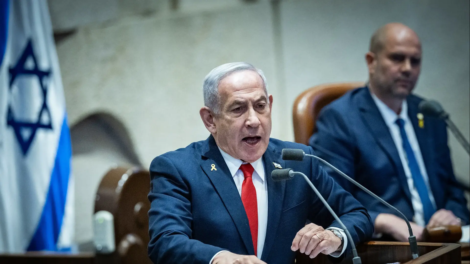רה"מ בנימין נתניהו נואם במליאת הכנסת בדיון 40 חתימות, כנסת, 3 במרץ 2025 רה"מ בנימין נתניהו נואם במליאת הכנסת בדיון 40 חתימות, כנסת, 3 במרץ 2025