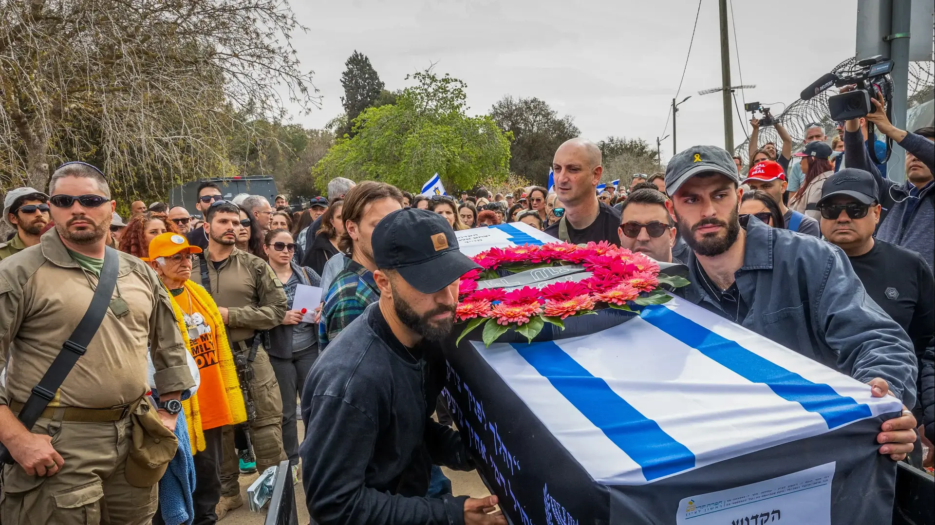 טקס פרידה מאיציק אלגרט, בית העלמין ניר עוז, 3 במרץ 2025 טקס פרידה מאיציק אלגרט, בית העלמין ניר עוז, 3 במרץ 2025