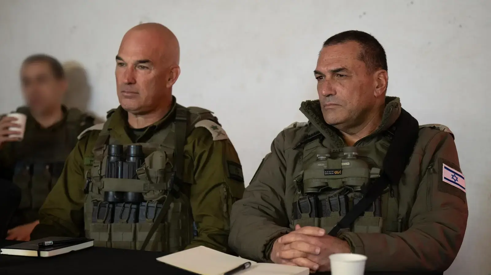 הרמטכ״ל, אייל זמיר בסיור בעומק רצועת האבטחה בסוריה