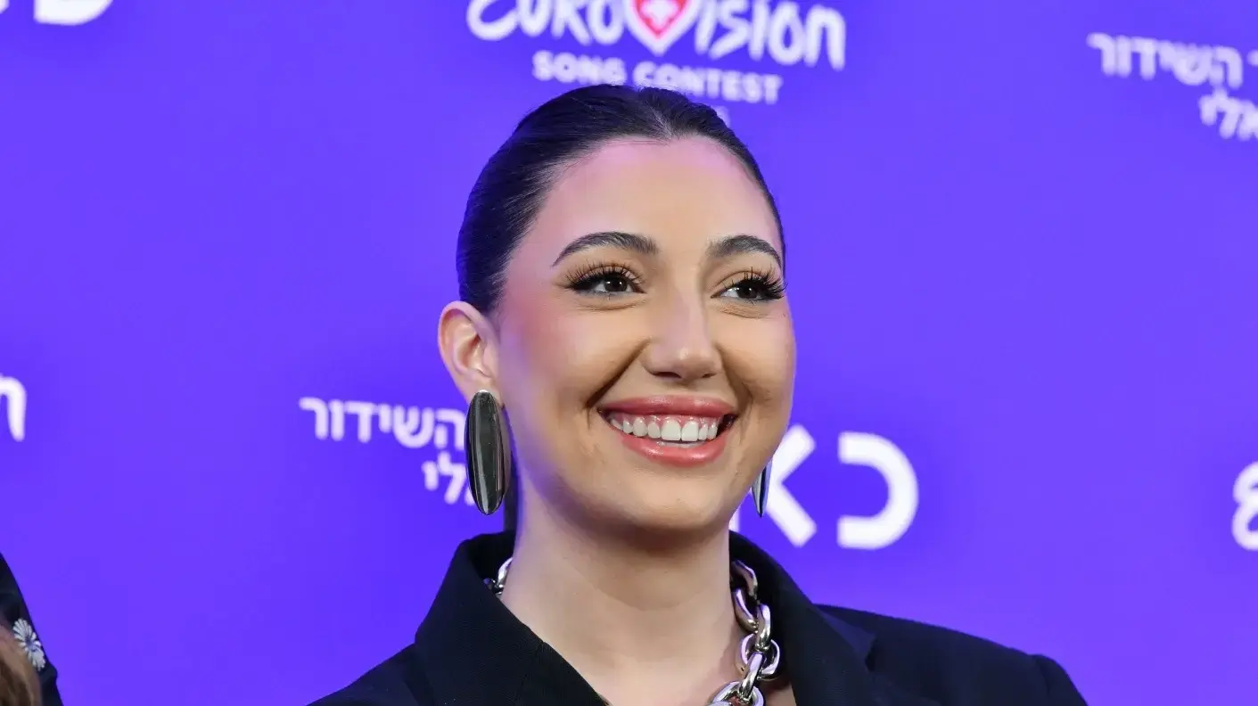 יובל רפאל במסיבת עיתונאים לאחר הצגת שיר האירוויזיון 2025 יובל רפאל במסיבת עיתונאים לאחר הצגת שיר האירוויזיון 2025