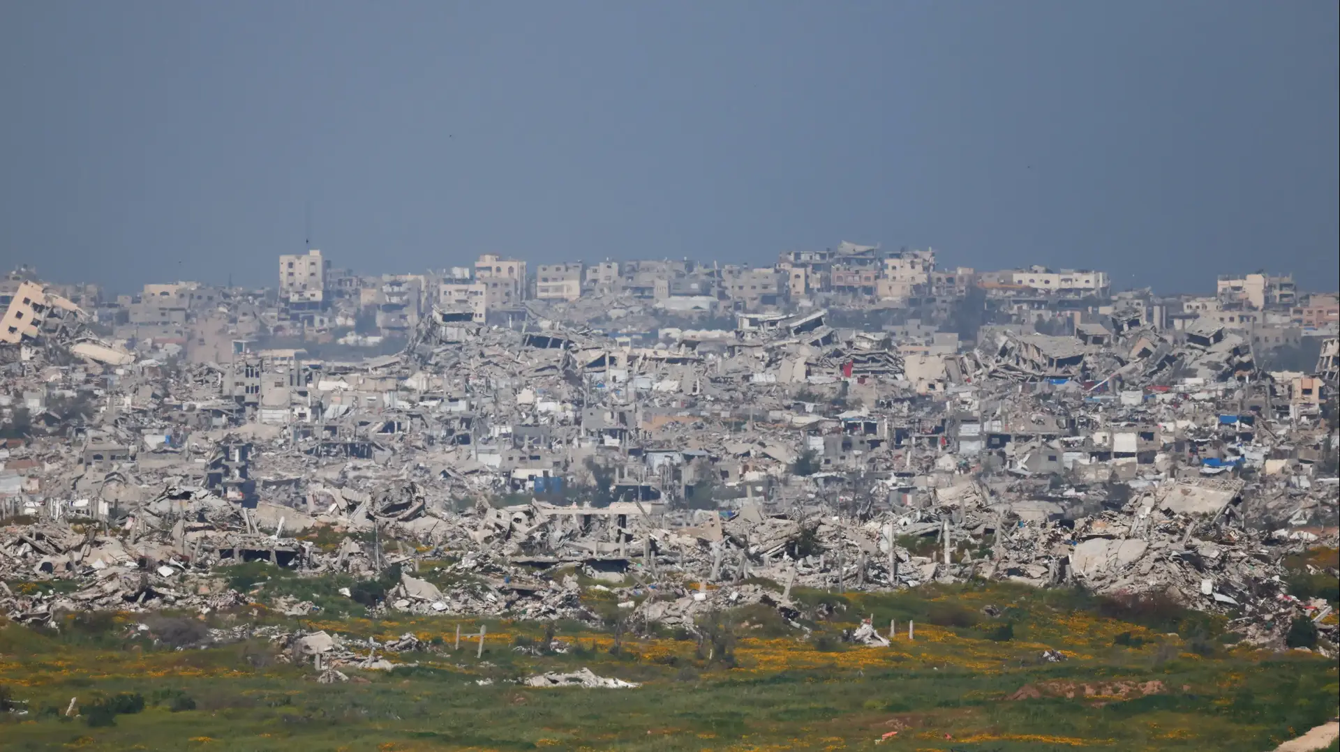 הרס בצפון רצועת עזה