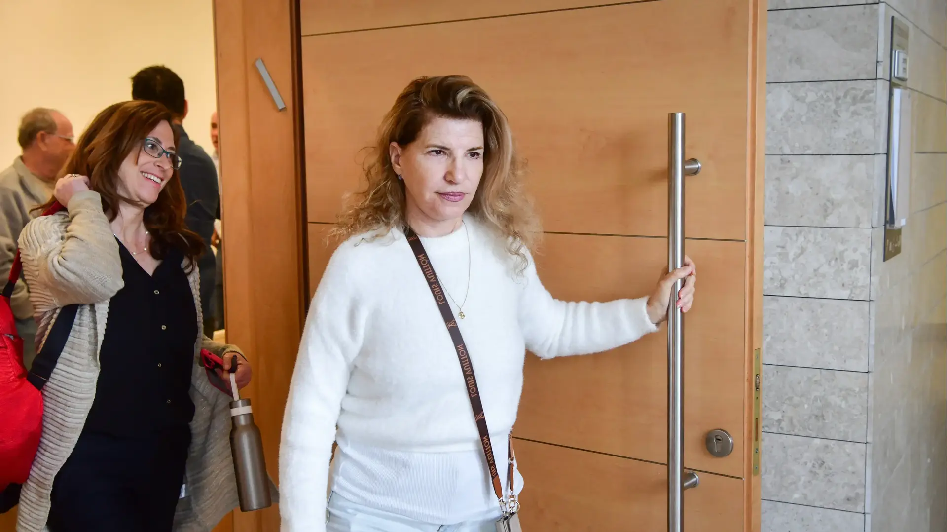 הדס שטייף בדיון במשפט אפי נווה נגדה, בימ"ש מחוזי לוד, 19 במרץ 2025 הדס שטייף בדיון במשפט אפי נווה נגדה, בימ"ש מחוזי לוד, 19 במרץ 2025